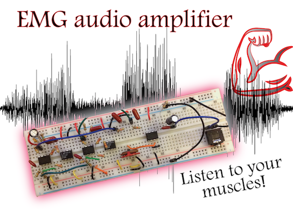 EMG audio amplifier